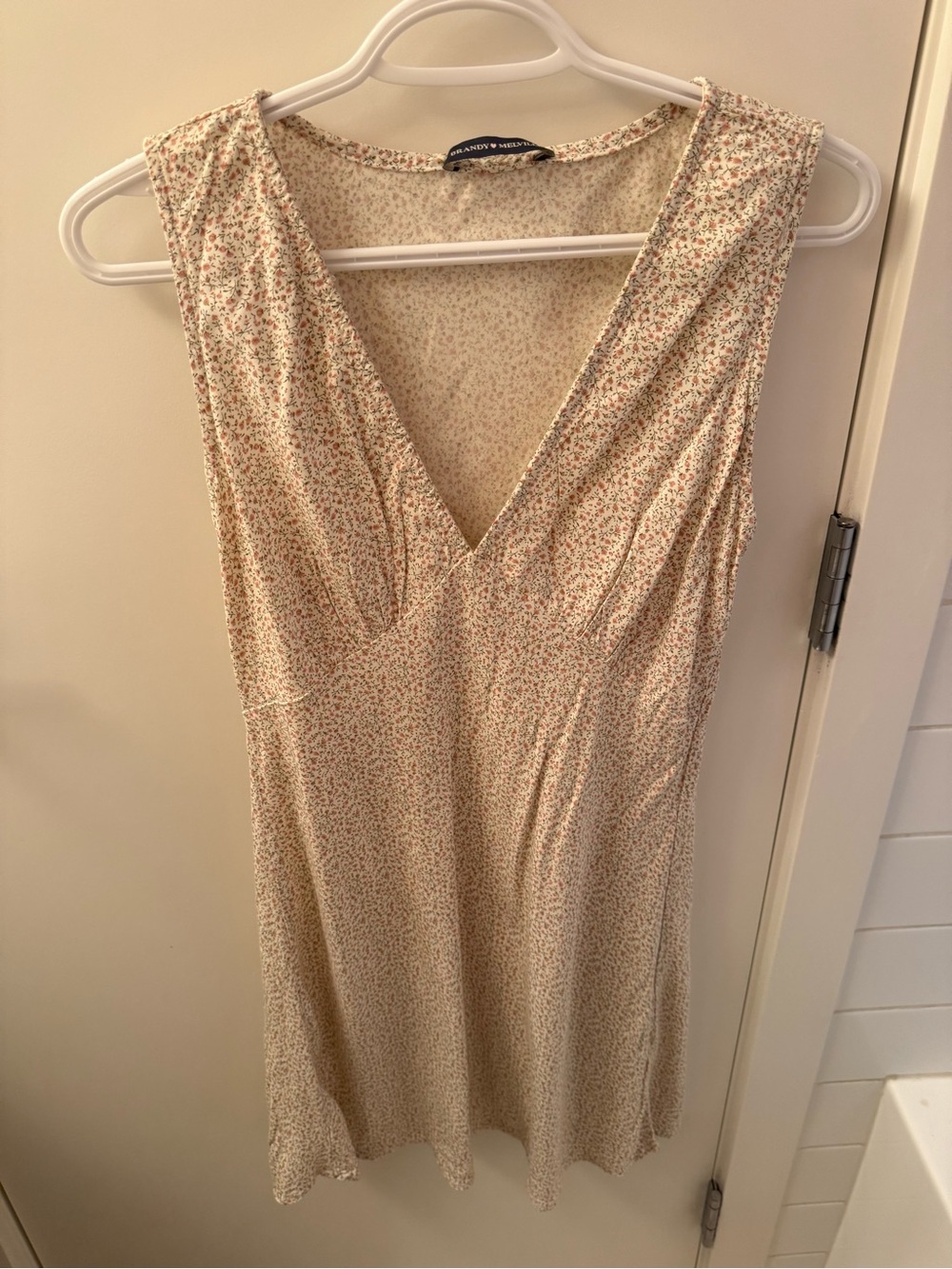 Brandy Melville Floral V-Neck Dress